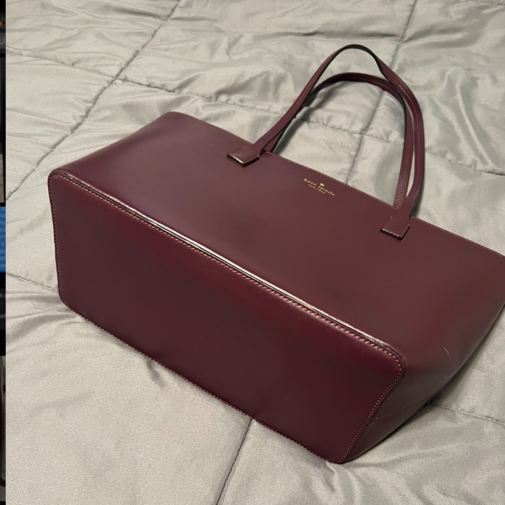 Kate Spade New York Purse Deep Plum - Picture 2 of 7